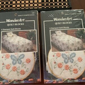 Quilt Blocks - Floral and Butterfly Design